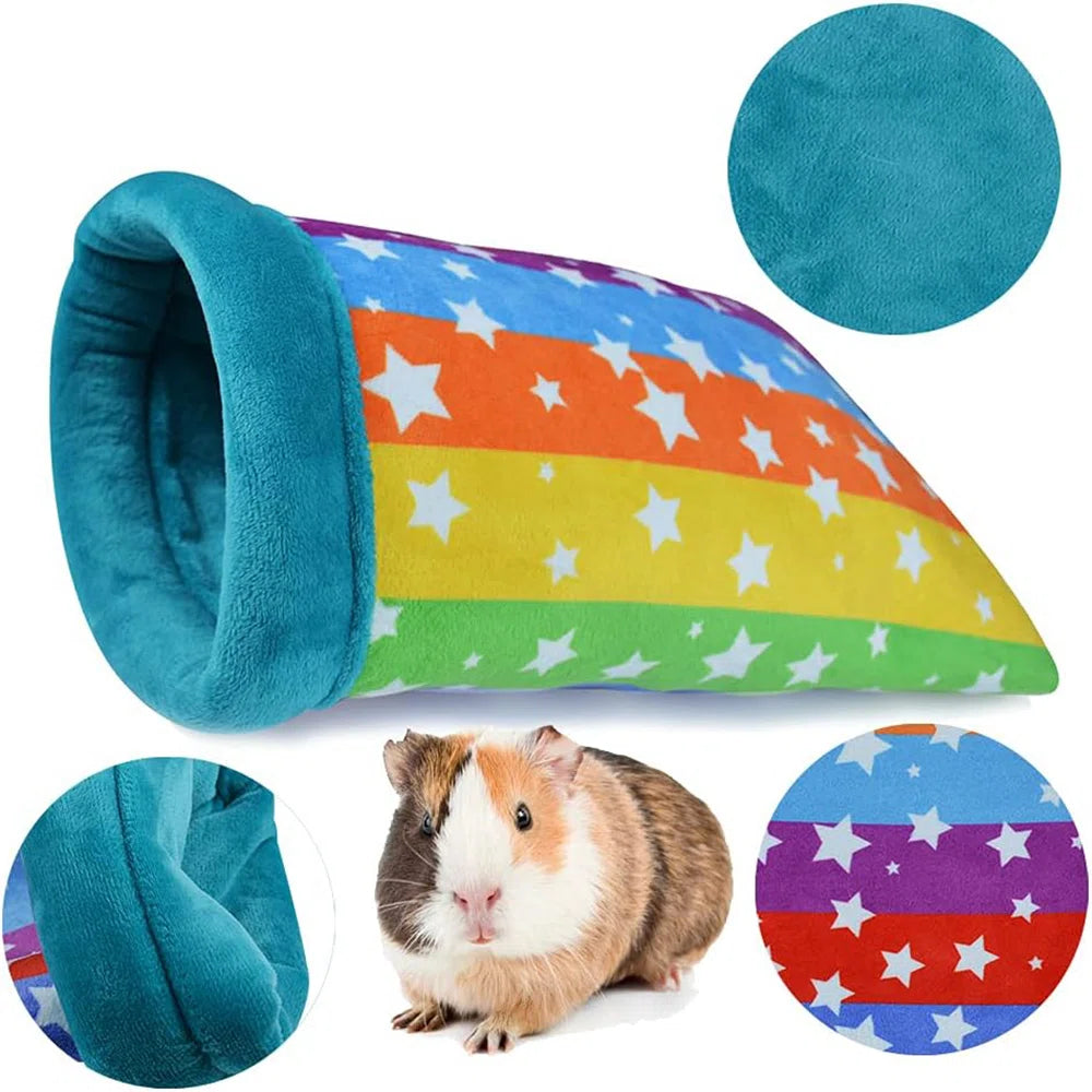 Hamster Sleeping Bag, Small Pet Animals Soft Flannel House Bed