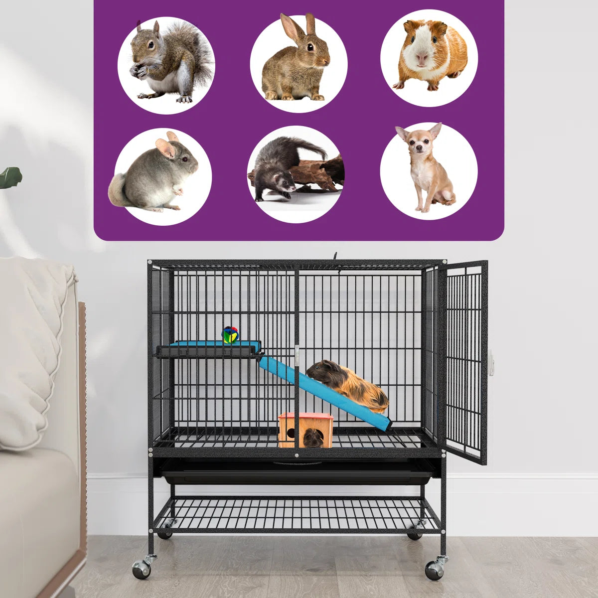 Crislynn Small Animal Cage