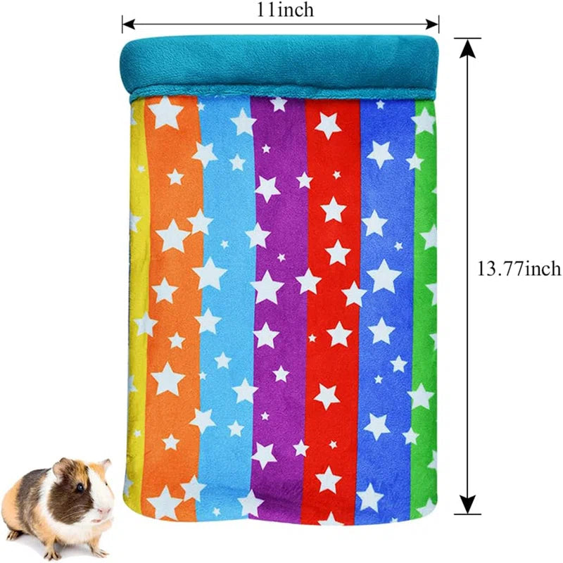Hamster Sleeping Bag, Small Pet Animals Soft Flannel House Bed