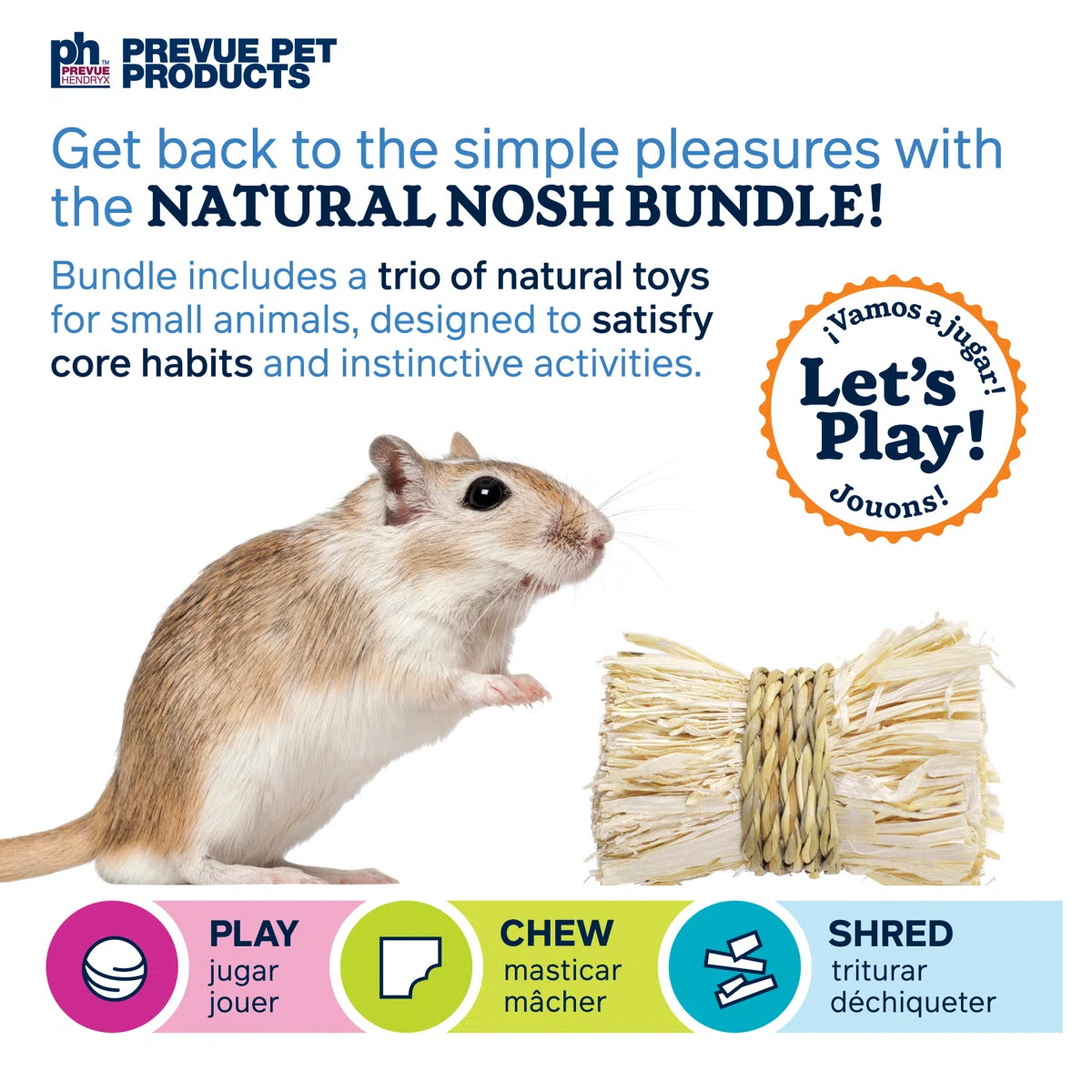 Natural Nosh Small Animal Toy Bundle