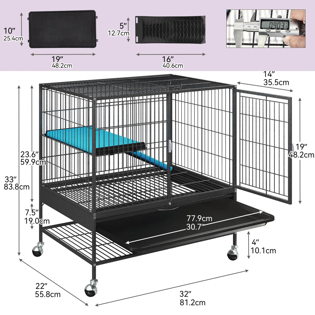 Crislynn Small Animal Cage