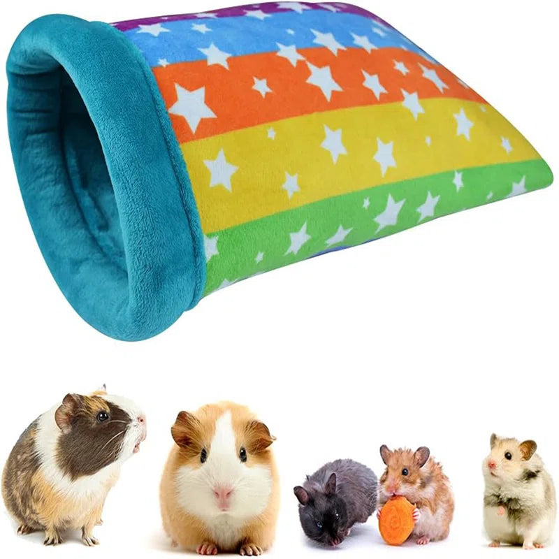 Hamster Sleeping Bag, Small Pet Animals Soft Flannel House Bed