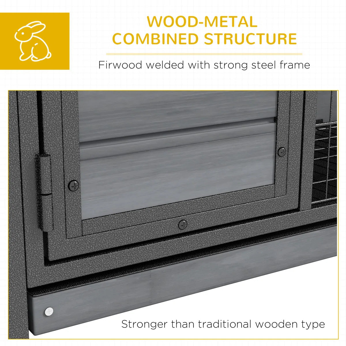 Lockridge Weather Resistant Small Animal Hutch