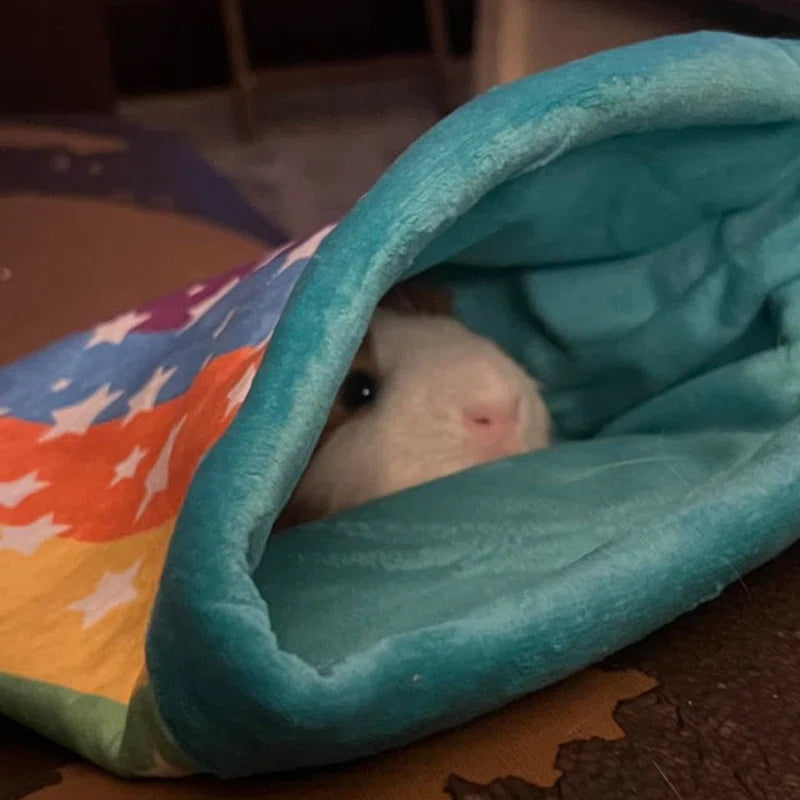 Hamster Sleeping Bag, Small Pet Animals Soft Flannel House Bed