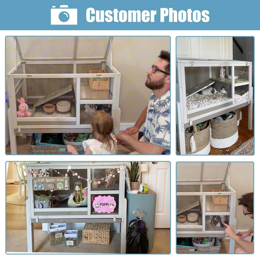 Bremond Rabbit Hutch With Legs